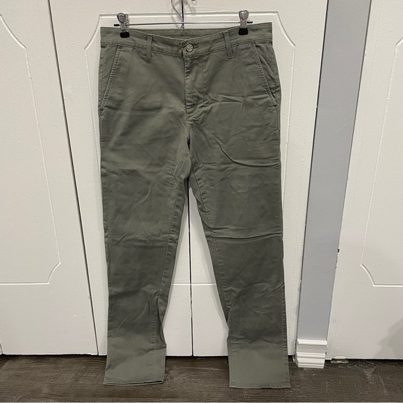AG Adriano Goldschmied Supply Standard Issue Slim Khaki Pants - Picture 1 of 14
